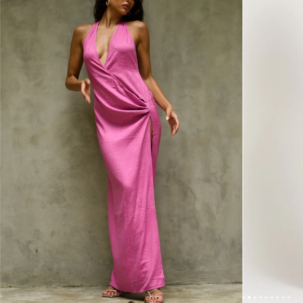 MESHKI PINK DRESS SIZE SMALL